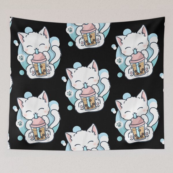 Item preview, Cat Boba Tea Bubble Tea Anime Kawaii Neko designed and sold by Shania Kovacek.