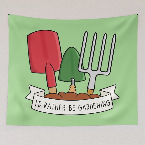 Item preview, I'd Rather Be Gardening designed and sold by BaconPancakes21.