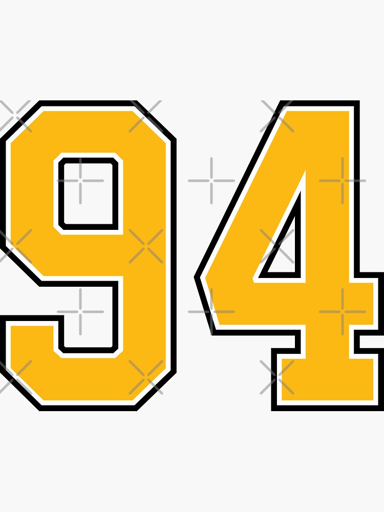 Number 52 lucky sports jersey fifty two Sticker for Sale by HeavyStyle