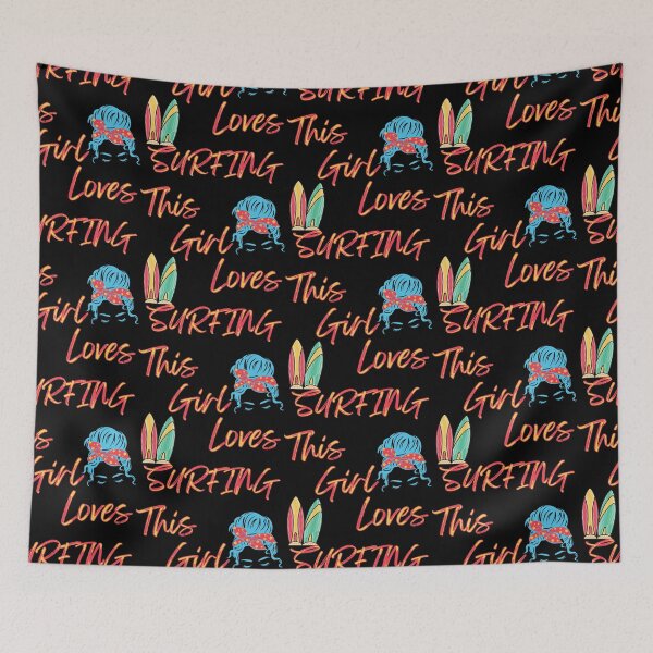 Item preview, This Girl Loves Surfing, This Girl surfer, surf Woman designed and sold by Rally-Girl.