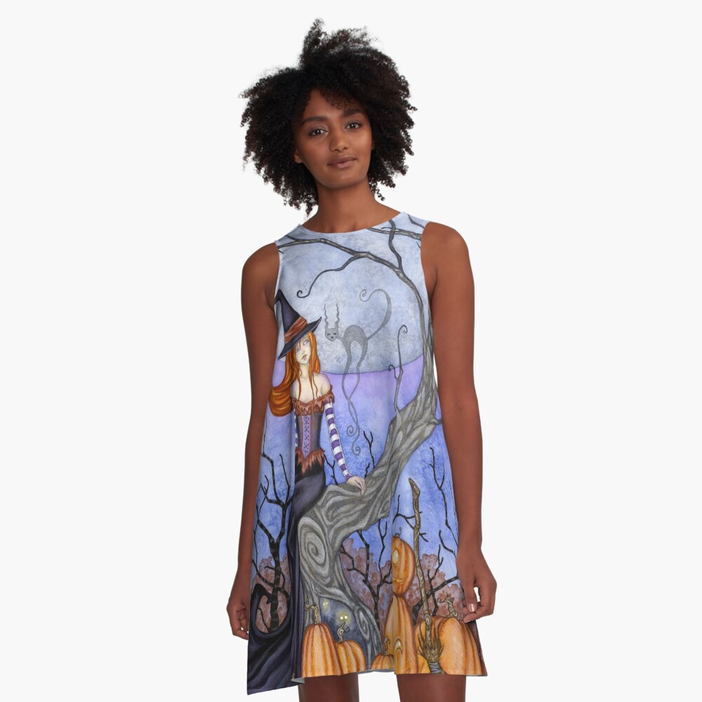 Item preview, A-Line Dress designed and sold by AmyBrownArt.