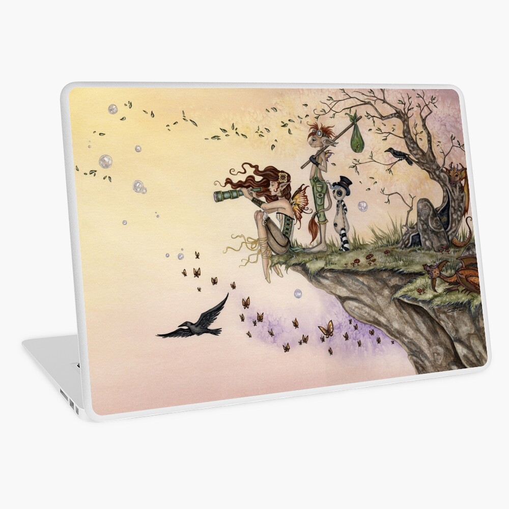 Where The Wind Takes You Laptop Skin