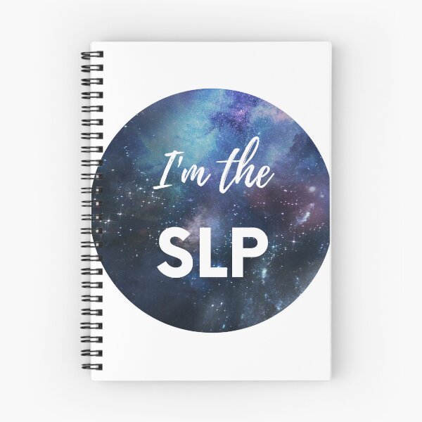 Aperçu de l'œuvre Je suis le SLP Galaxy Speech Therapist Gifts Pretty créée et vendue par ChloeLovesColor.
