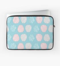 Brainy Pastel Pattern (Awesome Pastel Brains) Laptop Sleeve
