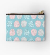 Brainy Pastell Pattern (Super Pastel Brains) Studio Clutch