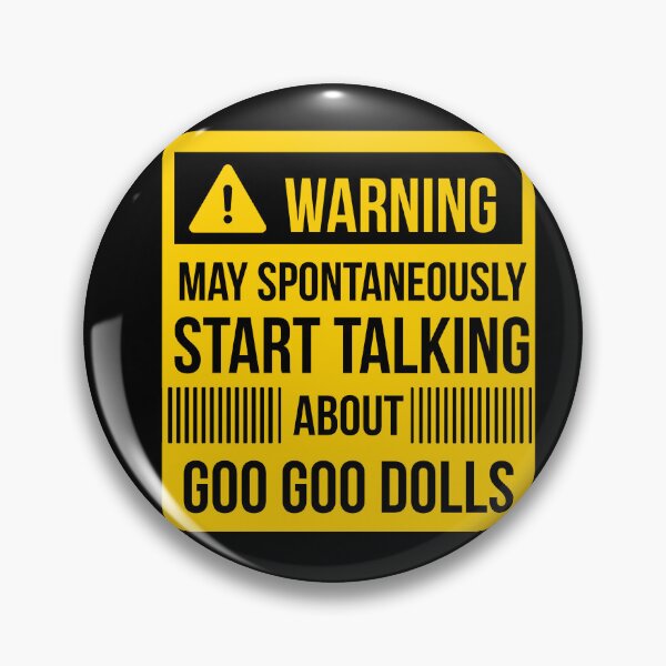 Item preview, warning may spontaneously start talking about goo goo dolls designed and sold by celebteyz.