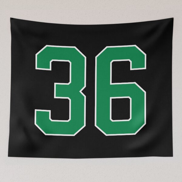 Item preview, 36 number, green lucky sports thirty six designed and sold by ArtIsParty.