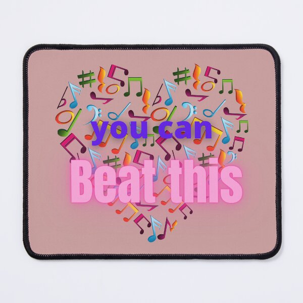Item preview, You can beat this, music heart beat designed and sold by chuysworldslo.