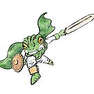 « Frog from Chrono Trigger » par Paul Malin