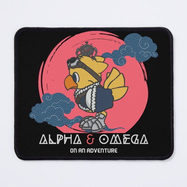 Item preview, FFXIV Alpha and Omega, Final Fantasy XIV, FF14, Final Fantasy 14 designed and sold by RiceyBun.