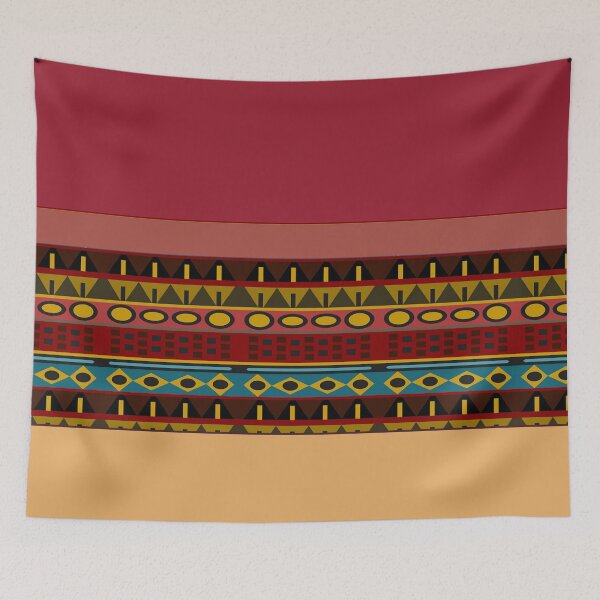 Item preview, African Cloth Print African Art Multi-color Abstract  designed and sold by MugsNstuff Live Love Create!.