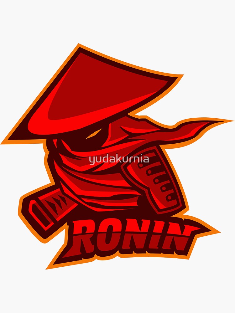 Samurai of Hyuga Ronin Sticker for Sale by royaljabberwock