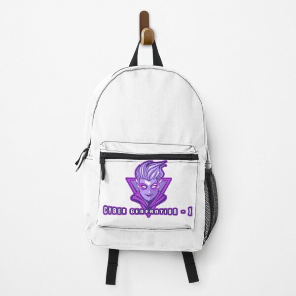 Item preview, CYBER GENERATION X girl with purple punk hair designed and sold by LargeShop.