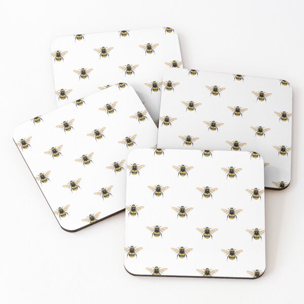 Item preview, Beautiful Bumble Bee design Pattern designed and sold by SarahCBrooks.