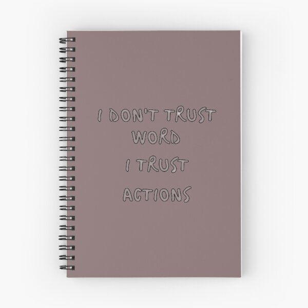 Item preview, i don't trust word i trust actions designed and sold by elyamani.