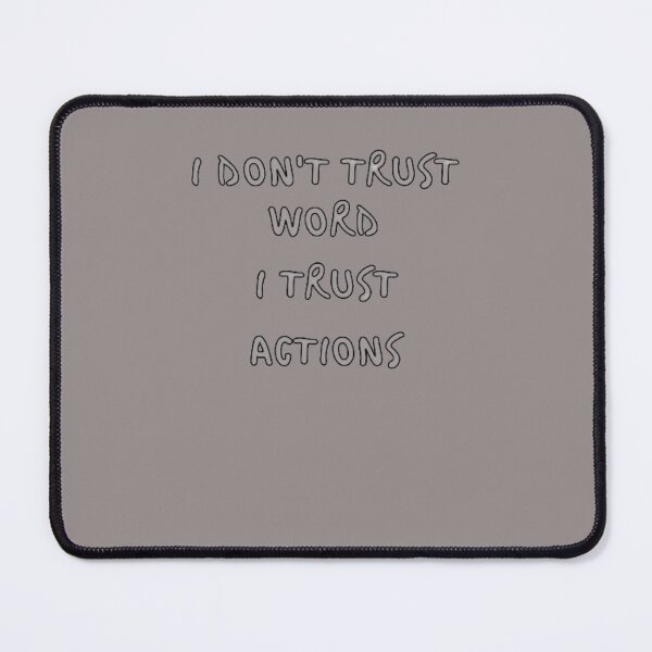 Item preview, i don't trust word i trust actions designed and sold by elyamani.