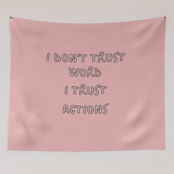 Item preview, i don't trust word i trust actions designed and sold by elyamani.