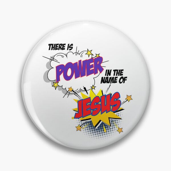 Item preview, There is Power in the name of Jesus - pop art designed and sold by Cane & Abel Creations ..