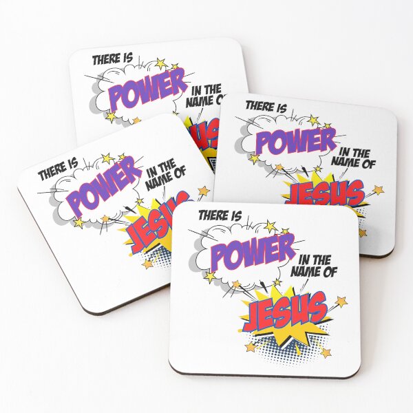 Item preview, There is Power in the name of Jesus - pop art designed and sold by Cane & Abel Creations ..