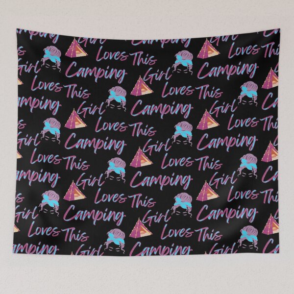 Item preview, This Girl Loves Camping, This Girl Camper, Go Camping designed and sold by Rally-Girl.