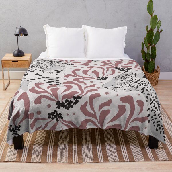Item preview, White Leopards Pattern designed and sold by HappyLifeCreate.