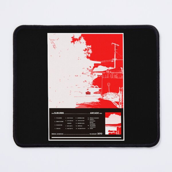 Item preview, The Suburbs Aesthetic Tracklist (Inverted) designed and sold by TOURETTESBOYLOL.