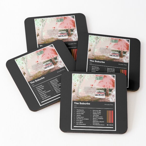 Item preview, The Suburbs Tracklist 2 (Inverted) designed and sold by TOURETTESBOYLOL.
