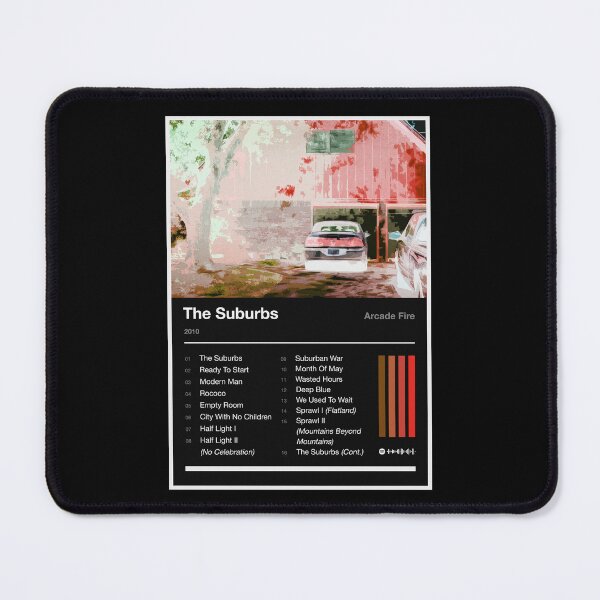Item preview, The Suburbs Tracklist 2 (Inverted) designed and sold by TOURETTESBOYLOL.