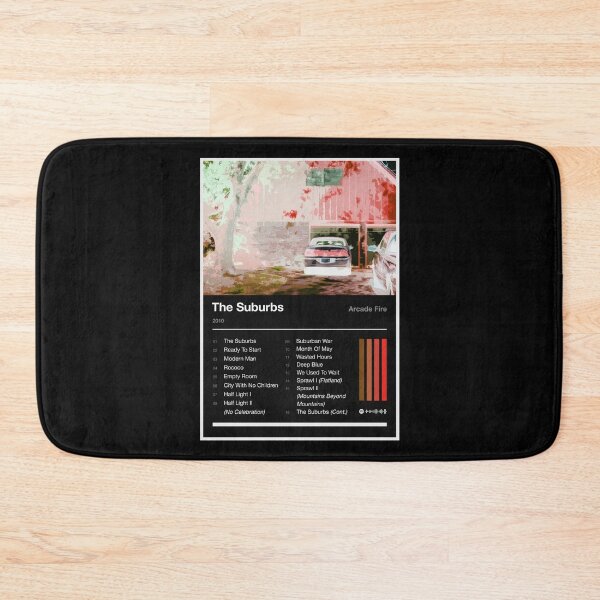 Item preview, The Suburbs Tracklist 2 (Inverted) designed and sold by TOURETTESBOYLOL.