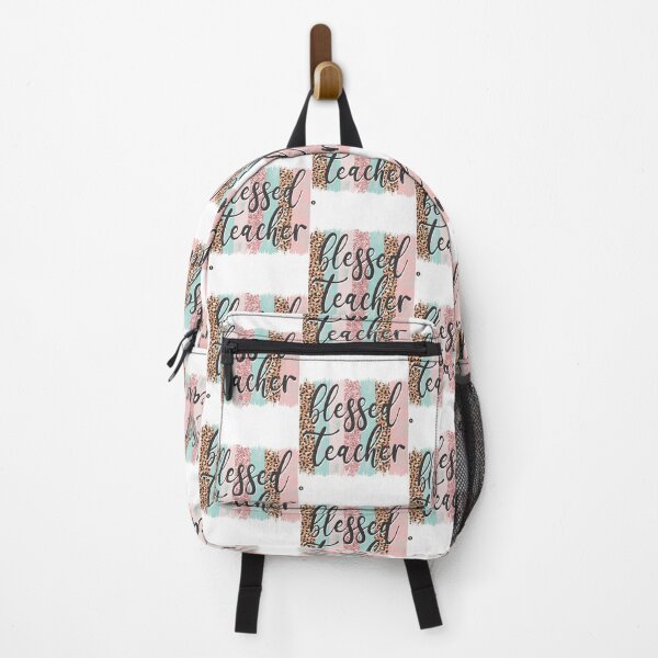 Item preview, Blessed Teacher Cheetah & Stripes Design designed and sold by ForscarlettPub.