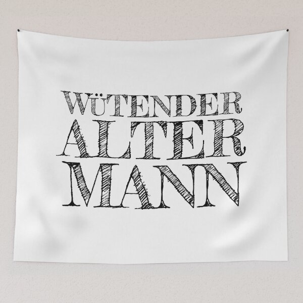 Item preview, Angry old man - black font designed and sold by pASob-dESIGN.