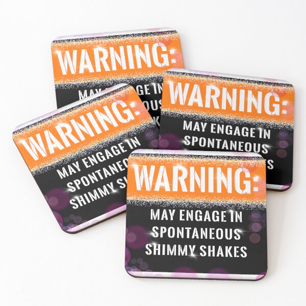 Item preview, Warning: Shimmy Shakes (Sparkle Style) designed and sold by O1RSH.