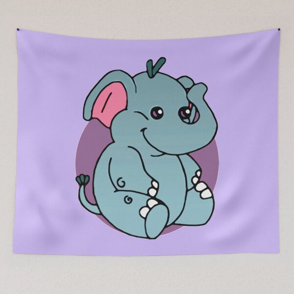Item preview, Baby Safari - Elephant designed and sold by DuskWingArts.