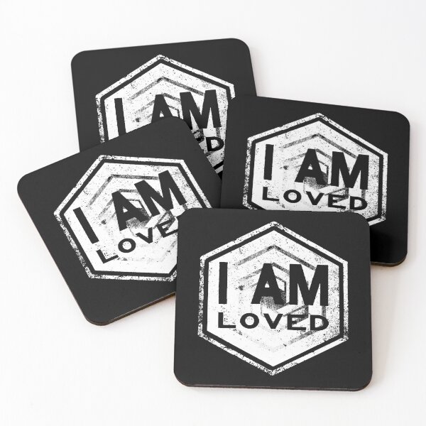 Item preview, I AM - Loved - Affirmation - White designed and sold by hector2ortega.