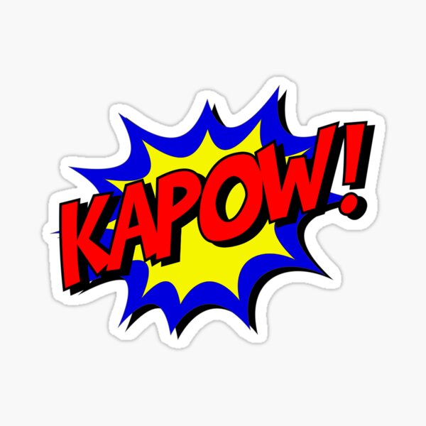 Kapow! HQ Comics bang explosion!