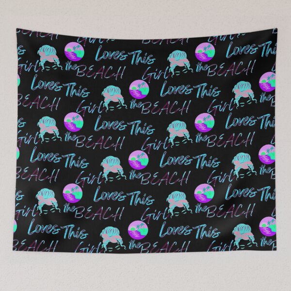 Item preview, This Girl Loves the Beach, at the beach, beach house designed and sold by Rally-Girl.