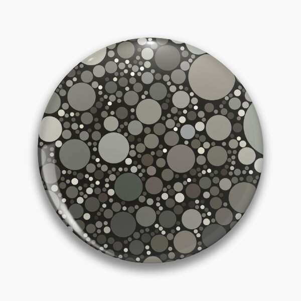 Item preview, Warmer Shades of Grey Polka Dots Bubble Pattern  designed and sold by patternsoup.