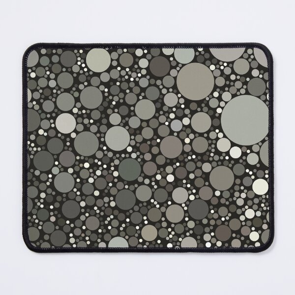 Item preview, Warmer Shades of Grey Polka Dots Bubble Pattern  designed and sold by patternsoup.