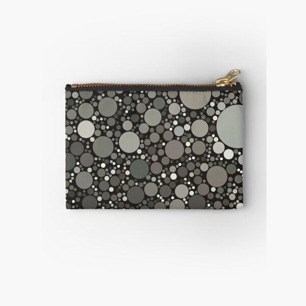 Item preview, Warmer Shades of Grey Polka Dots Bubble Pattern  designed and sold by patternsoup.