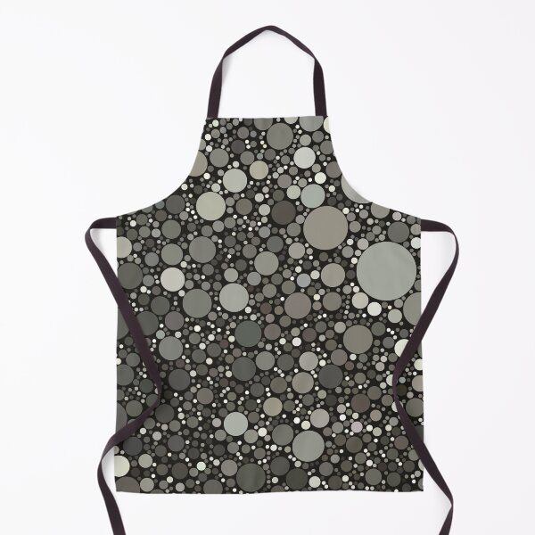 Item preview, Warmer Shades of Grey Polka Dots Bubble Pattern  designed and sold by patternsoup.