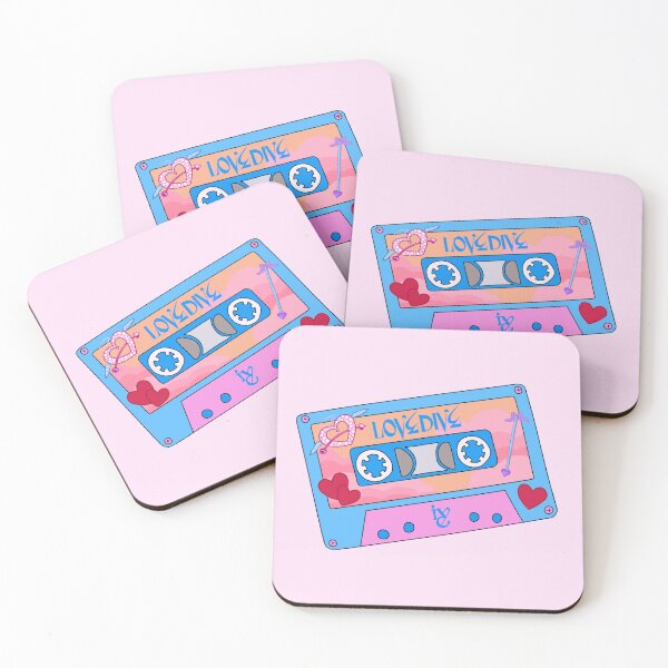 Item preview, IVE (아이브) - Love Dive Cute Retro Cassette Tape designed and sold by LilMissRandom17.