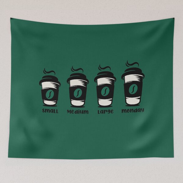 Item preview, Monday coffee, extra large coffee designed and sold by retrippy.