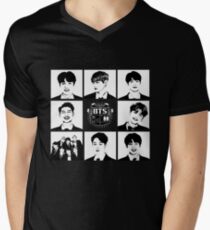 BTS Members Men's V-Neck T-Shirt