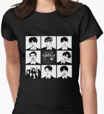 BTS Members Women's Fitted T-Shirt