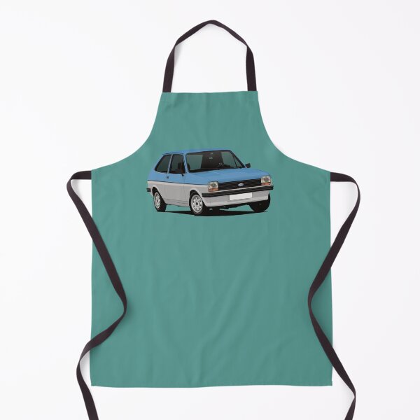 Item preview, Cornering Fiesta Mk1 - blue-silver two tone designed and sold by knappidesign.