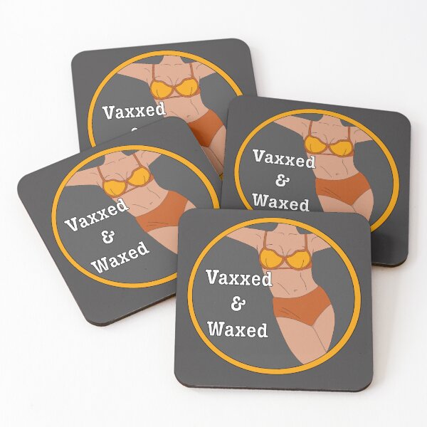 Item preview, Vaxxed & Waxed designed and sold by BubbleDesigns4U.