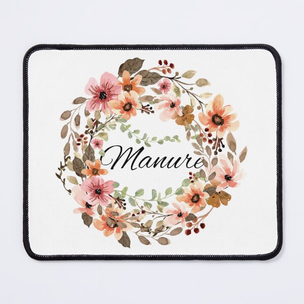 Item preview, Manure Floral Wreath designed and sold by blossomgirl33.