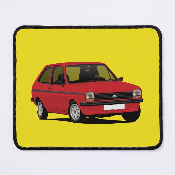 Item preview, Fiesta Mk1 - red- black stripes designed and sold by knappidesign.
