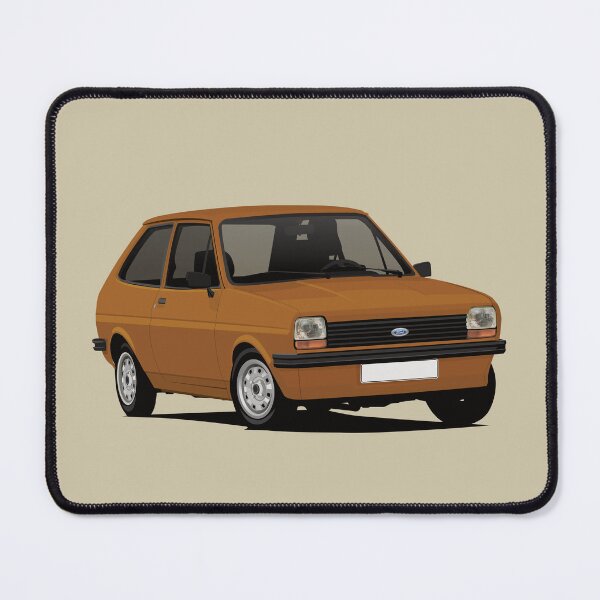 Item preview, Cornering Fiesta Mk1 - brown designed and sold by knappidesign.