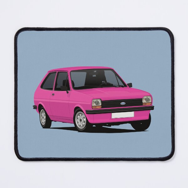 Item preview,  Cornering Fiesta Mk1 - pink designed and sold by knappidesign.